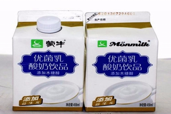 寮步蒙牛优菌乳酸奶批发
